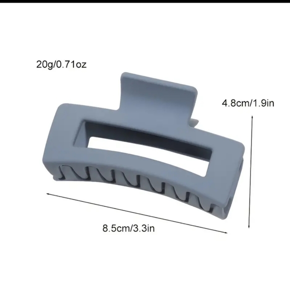 4 PC set Hair Claw Clips For Women Thick Thin Hair Big Hair Clips Matte colors - Picture 4 of 7